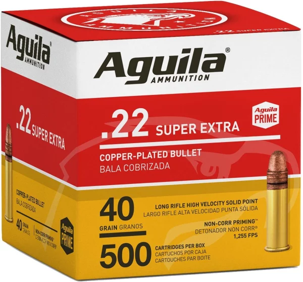 Aguila Super Extra 22 LR 40GR Solid Point